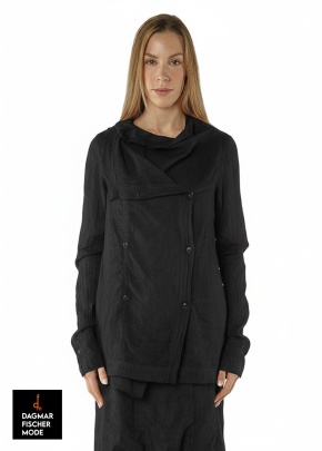 Baumwollbluse von RUNDHOLZ DIP in black