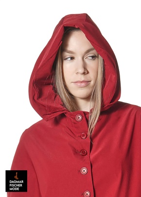 Kapuzenjacke mit Ballonform von RUNDHOLZ BLACK LABEL in forest & lava