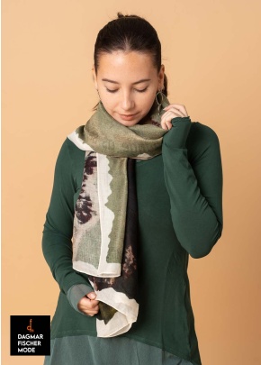 Onesize Scarf by RUNDHOLZ BLACK LABEL in mountain print