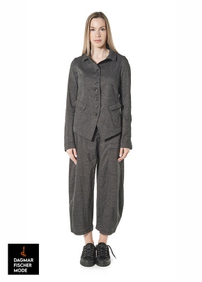 Jacke von RUNDHOLZ BLACK LABEL in forest stripe & bronze stripe