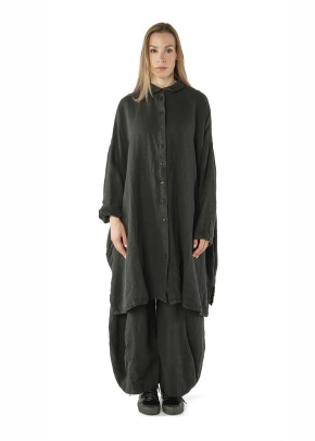 Kleid von RUNDHOLZ BLACK LABEL in park cloud, cry cloud & bronze cloud