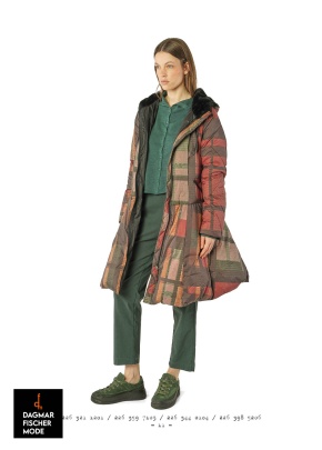 Strickjacke aus Jacquard-Strick von RUNDHOLZ BLACK LABEL in forest jacquard, park jacquard & crystal jacquard