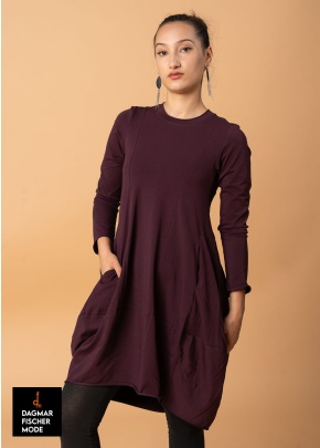 Tunika-Kleid von KHEI in wine