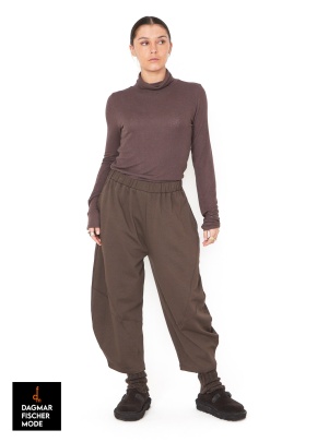 Nahtdetail-Hose von SORT AARHUS in black