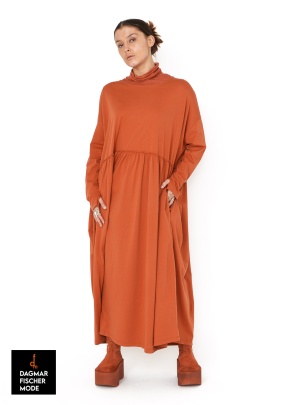 Baumwollkleid von SORT AARHUS in spice