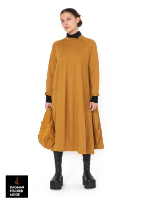 Raglan dress by SORT AARHUS in amber &, and moro