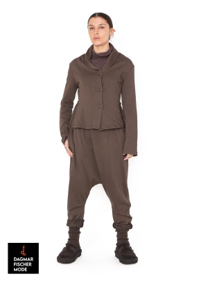 Fitted jersey jacket by SORT AARHUS in moro