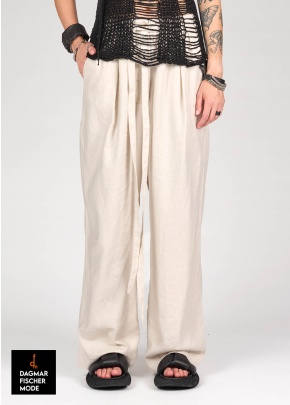 Leinenhose ZENNE von studiob3 in black